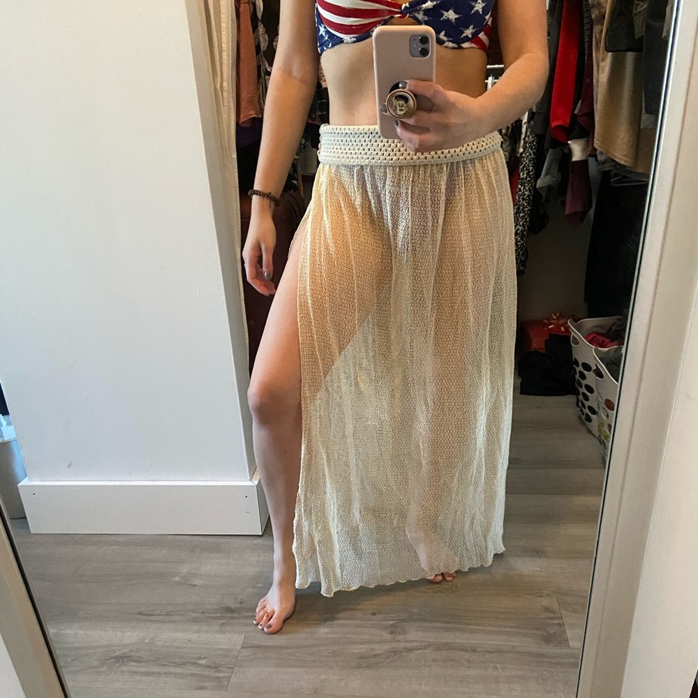 Cute beach coverup!